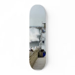El Nino Waves Piers Ocean Seagulls skateboards