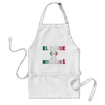 El Padre Número 1 #1 Dad in Spanish Father's Day Apron