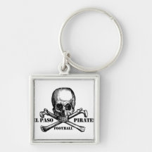 El Paso Pirates Souveniers Keychain