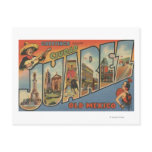 El Paso, Texas - Ciudad Juarez Post Card