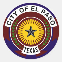 El Paso, Texas Sticker