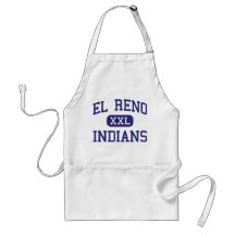 El Reno - Indians - Senior - El Reno Oklahoma Aprons