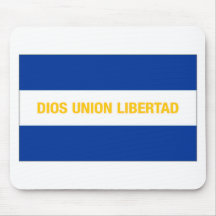 El Salvador Civil Ensign Mousepad