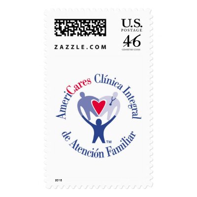 El Salvador Clinic Logo Postage by AmeriCares