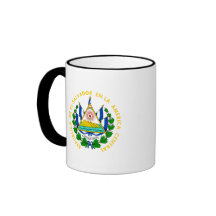 El Salvador Coat of Arms Coffee Mug