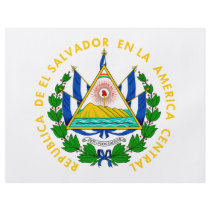 El Salvador Coat of Arms Custom Flyer