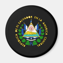 El Salvador Coat of Arms Magnets
