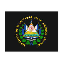 El Salvador Coat of Arms Postcard