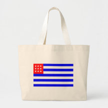 El Salvador Flag (1865) Tote Bags