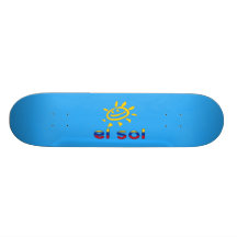 El Sol - The Sun in Venezuelan Summer Vacation Skateboards
