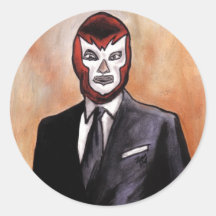El Solo Fantastico Round Sticker