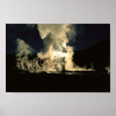 El Tatio Geysers Posters by justino17