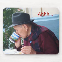El Viejo a Cafe Favorita Mousepads