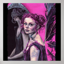 elanya the faery scryer poster