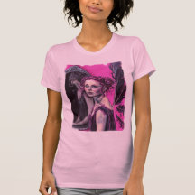 elanya the faery scryer t-shirt