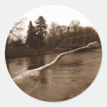 Elasmosaurus Gifts Round Sticker