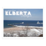 Elberta Michigan Travel Postcard postcards