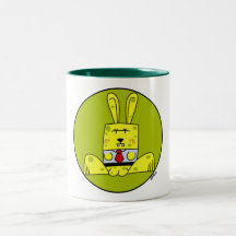 Elbolas  Sponge Bunny Coffee Mug