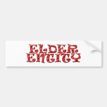 Elder entity auto sticker