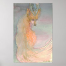 Elder Fox Print