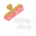 Elderly Abuse stickers