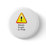 Elderly People At Work buttons