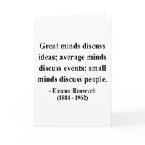 Eleanor Roosevelt Quote 5a Card