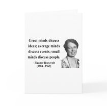 Eleanor Roosevelt Quote 5b Card