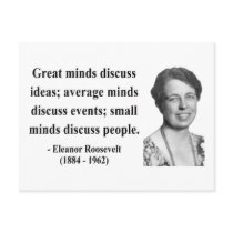 Eleanor Roosevelt Quote 5b Postcards