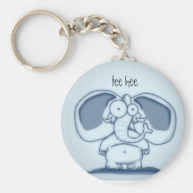 Eleanor the Elefant Key Chain