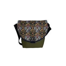 EleBoo Ganesh Faded Messenger Bag