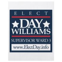 Elect Day Williams Personalized Flyer