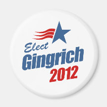 Elect Gingrich 2012 Magnet