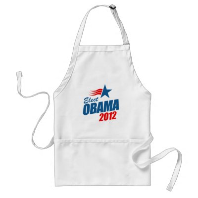 Elect Obama 2012 Apron by obamashirts