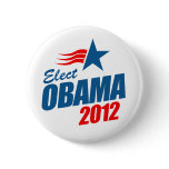 Elect Obama 2012 Pin