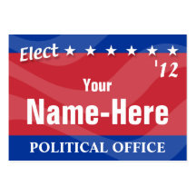 ELECT - Political Campaign Business Card Template