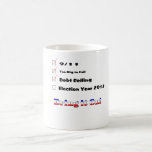 Election 2012 Checklist Mug