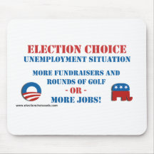 Election Choice - Unemployment Mousepad