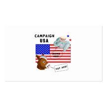 Election Day Campaign USA Business Card Templates