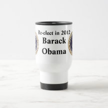 Elections 2012 Re-Elect Obama Coffee Mug