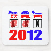 Elections are for the dogs! mousepads