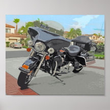 Electra Glide Poster Art