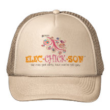 electri-CHICK-son: Baseball Hat