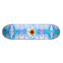 Electric Blue Skate Board Decks