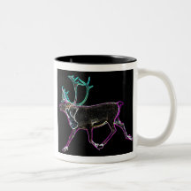 Electric Caribou Coffee Mug