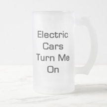 Electric Cars Turn Me On Mug