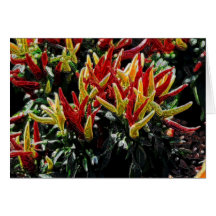 Electric Chili Peppers Cards