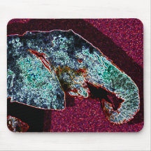 Electric Elephant 02 Mousepad