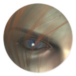 Electric eye stickers