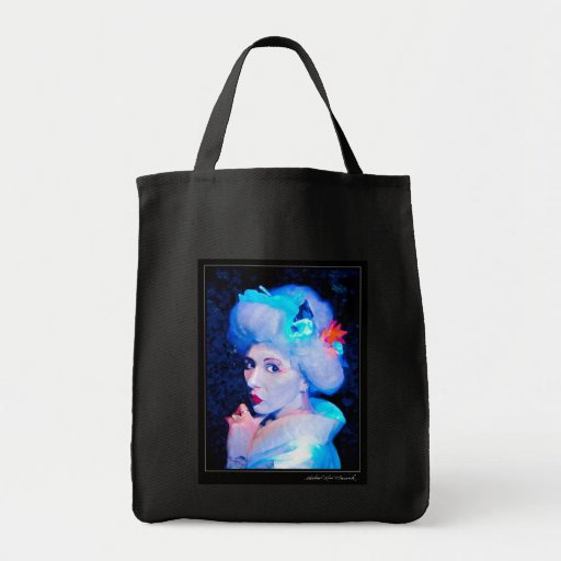Electric Geisha Grocery Tote Bag